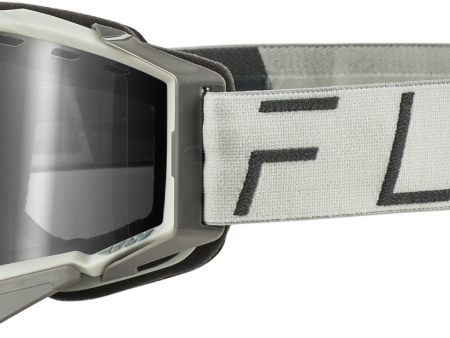 ZONE PRO SNOW GOGGLE GREY W  SILVER MIR PLRZD SMOKE LENS Online