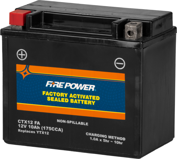 BATTERY CTX12 SEALED FACTORY ACTIVATED Discount