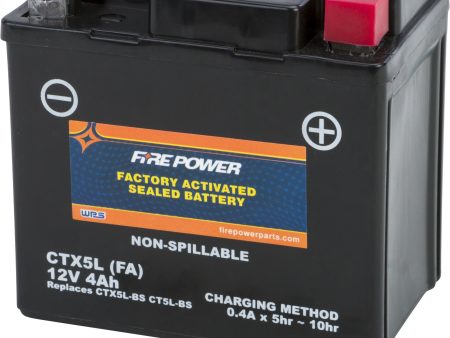 BATTERY CTX5L SEALED FACTORY ACTIVATED For Cheap