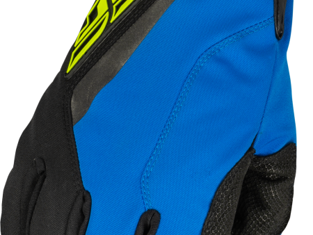 TITLE LONG GLOVES BLACK BLUE HI-VIS 3X Online now