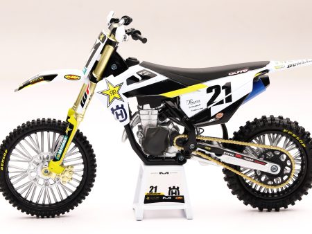 1:12 SCALE ROCKSTAR HUSQVARNA JASON ANDERSON #21 Fashion