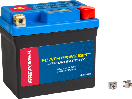 FEATHERWEIGHT LITHIUM BATTERY 220 CCA 12V 48WH Online now