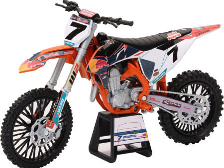 1:12 SCALE REDBULL KTM 450SX-F AARON PLESSINGER #7 on Sale