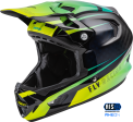 YOUTH WERX-R CARBON HELMET HI-VIS TEAL CARBON YL Sale