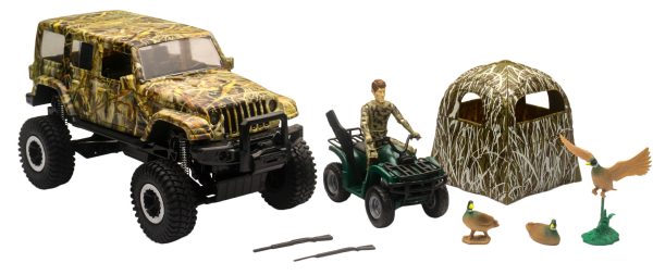 REPLICA 1:18 JEEP WRANGLER DUCK HUNTING PLAY SET Online Hot Sale