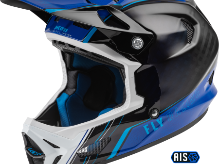 YOUTH WERX-R CARBON HELMET BLUE CARBON YL Supply