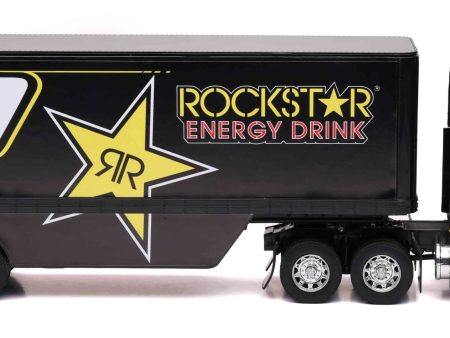 1:32 SCALE ROCKSTAR HUSQVARNA RACING TRANSPORTER RIG Cheap