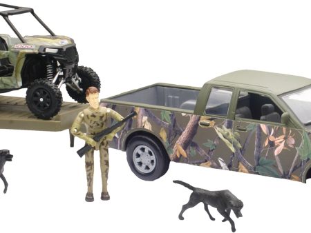 REPLICA 1:18 TRUCK TRAILER UTV TRUCK CAMO UTV CAMO For Sale