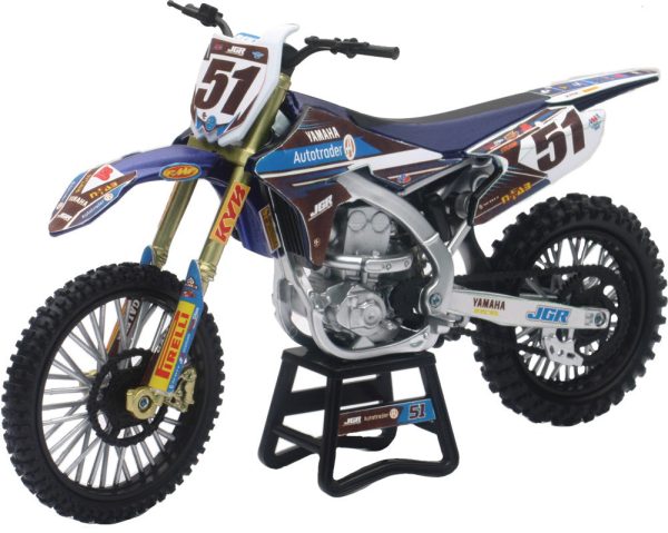 REPLICA 1:12 RACE BIKE 15 YAMAHA YZ450F BLUE(BARCIA) Supply