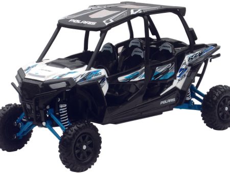 REPLICA 1:18 UTV POLARIS RZR 4 TURBO XP WHITE Sale