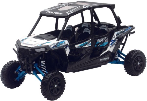 REPLICA 1:18 UTV POLARIS RZR 4 TURBO XP WHITE Sale