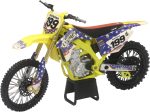 REPLICA 1:12 RACE BIKE SUZUKI RMZ450 YELLOW(PASTRANA) For Discount