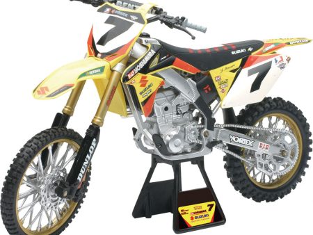 REPLICA 1:6 RACE BIKE SUZUKI RM-Z450 YELLOW(STEWART) Discount