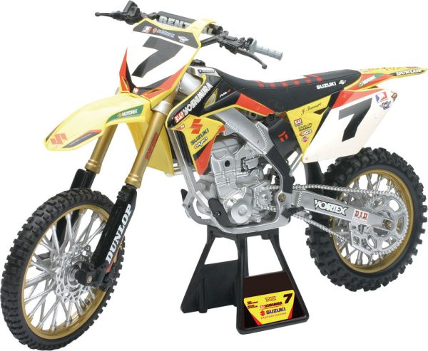 REPLICA 1:6 RACE BIKE SUZUKI RM-Z450 YELLOW(STEWART) Discount