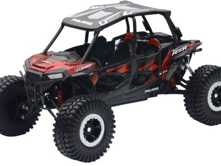 REPLICA 1:18 UTV POLARIS RZR 4 TURBO XP RC RED Online