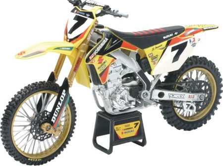 DIE-CAST REPLICA YOSH SUZ RM-Z450 STEWART 1:12 Hot on Sale