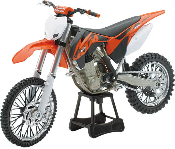 REPLICA 1:10 RACE BIKE 14 KTM 450SX-F ORANGE For Discount