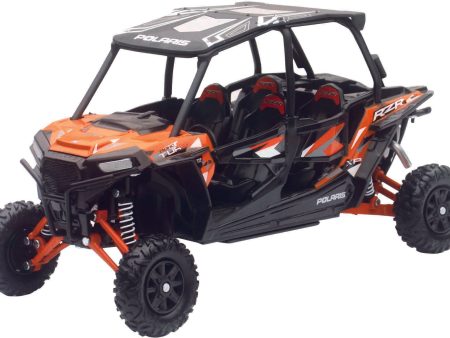 REPLICA 1:18 UTV POLARIS RZR 4 TURBO XP ORANGE Hot on Sale