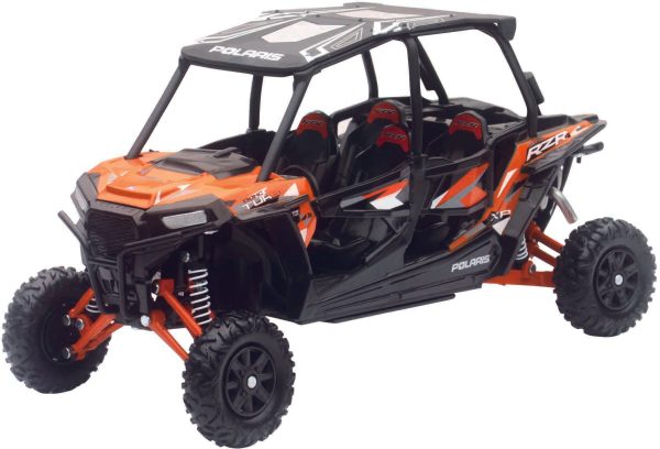 REPLICA 1:18 UTV POLARIS RZR 4 TURBO XP ORANGE Hot on Sale