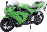 REPLICA 1:12 SUPER SPORT BIKE 06 KAWASAKI ZX10R GREEN Hot on Sale