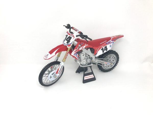 REPLICA 1:12 RACE BIKE 17 HONDA CRF450R RED(SEELY) Sale