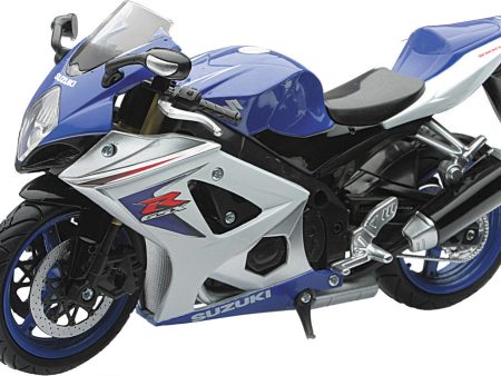 REPLICA 1:12 SUPER SPORT BIKE 08 SUZUKI GSX-R1000 BLUE Online Hot Sale