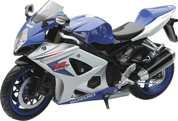 REPLICA 1:12 SUPER SPORT BIKE 08 SUZUKI GSX-R1000 BLUE Online Hot Sale