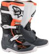 TECH 7S BOOTS BLK GRY WHT FLUO ORG SZ 08 Fashion