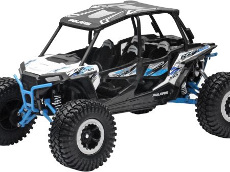 REPLICA 1:18 UTV POLARIS RZR 4 TURBO RC WHITE For Discount