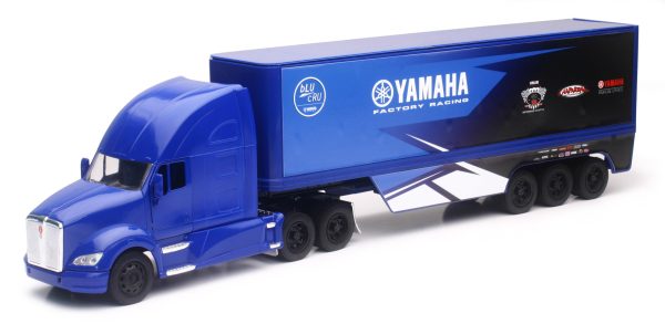 REPLICA 1:32 SEMI TRUCK 17 YAMAHA RACE TRUCK For Sale