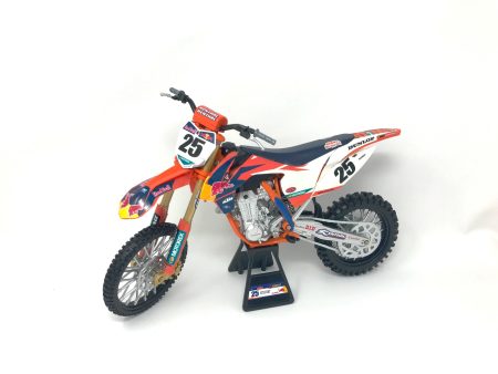 REPLICA 1:10 RACE BIKE 17 KTM 450SX-F ORANGE(MUSQUIN) For Discount